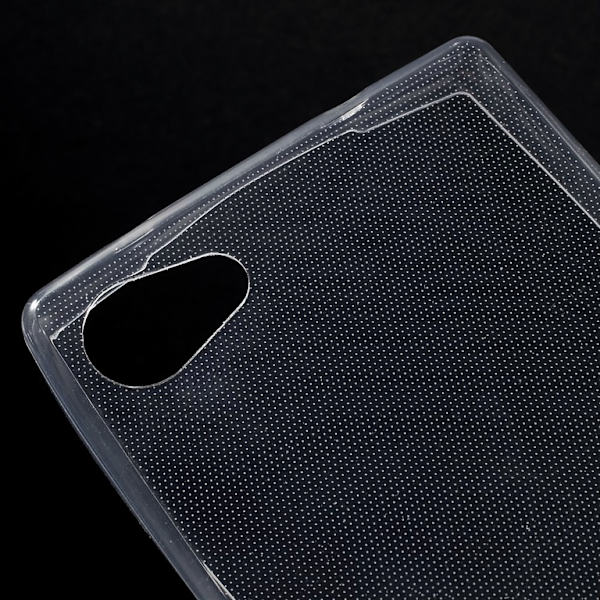 Sony Xperia Z5 Compact Slimmat TPU skal TRANSPARANT Transparent