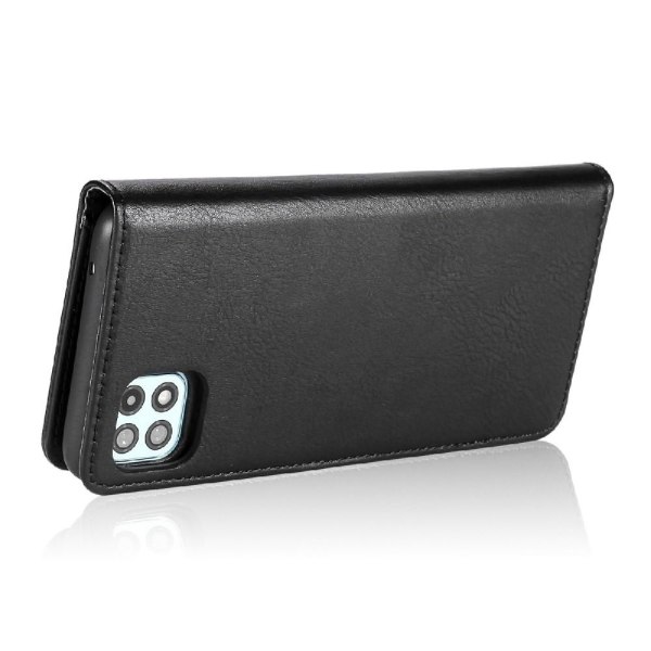 DG.MING 2-i-1 tegnebog taske til Samsung Galaxy A22 5G Black