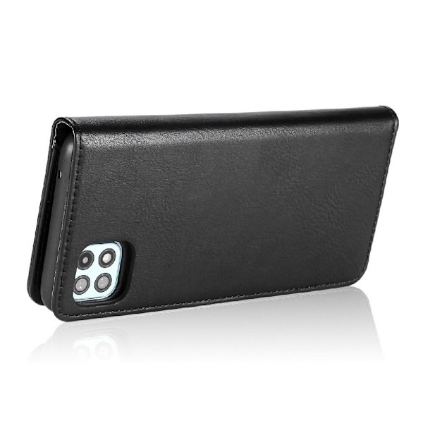 Samsung Galaxy A22 5G DG.MING Samsung Split Lommebok-deksel i Lær Black