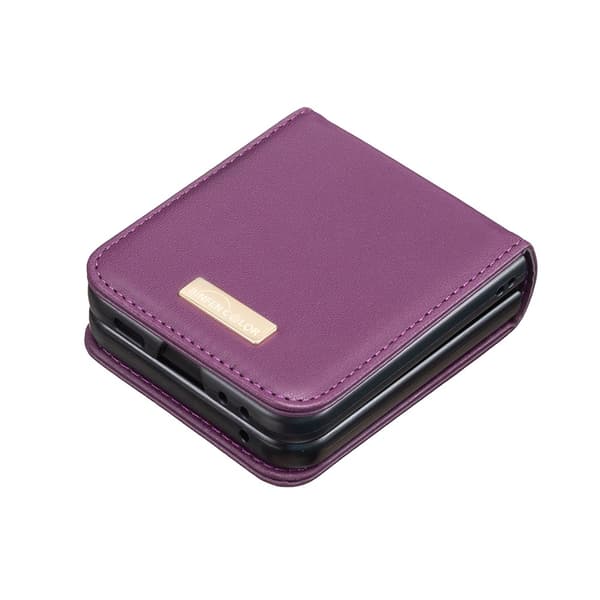BINFEN COLOR Støtsikkert telefondeksel til Samsung Galaxy Z Flip8 Dark purple