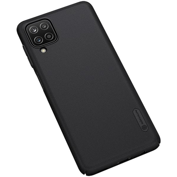NILLKIN Samsung Galaxy A12 Frostet Skall Hardt - Sort Black
