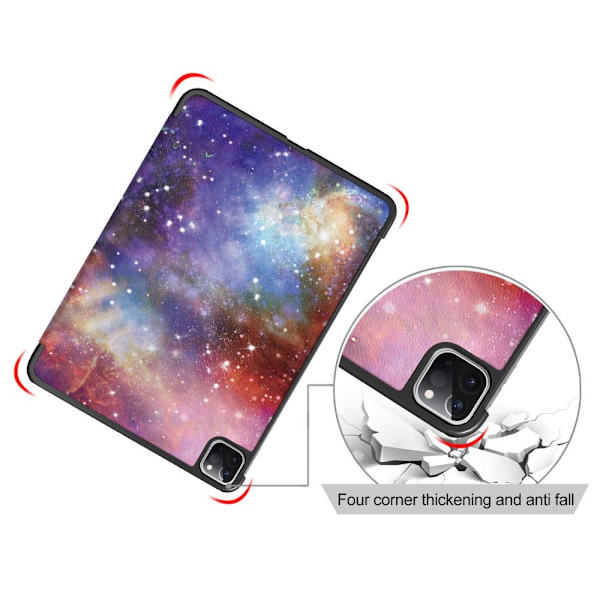 Apple iPad Pro 11 (2020) Trippeldeksel med smal passform - Plass Blue