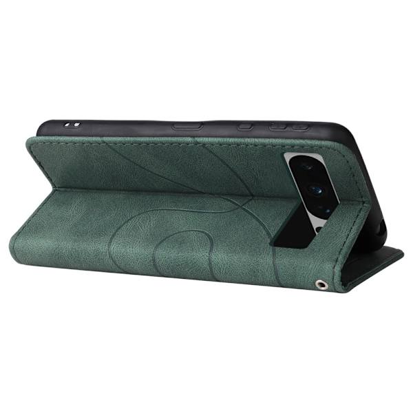 Google Pixel 8 Pro KT Series-1 Kahden Värin Kotelo Remmillä Green