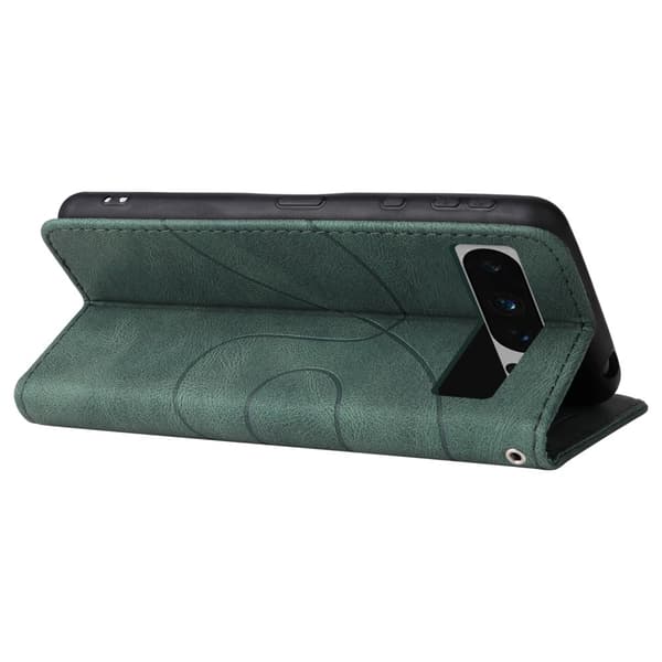 Til Google Pixel 8 Pro KT - serie - 1 dobbeltfarve etui - Grøn Green