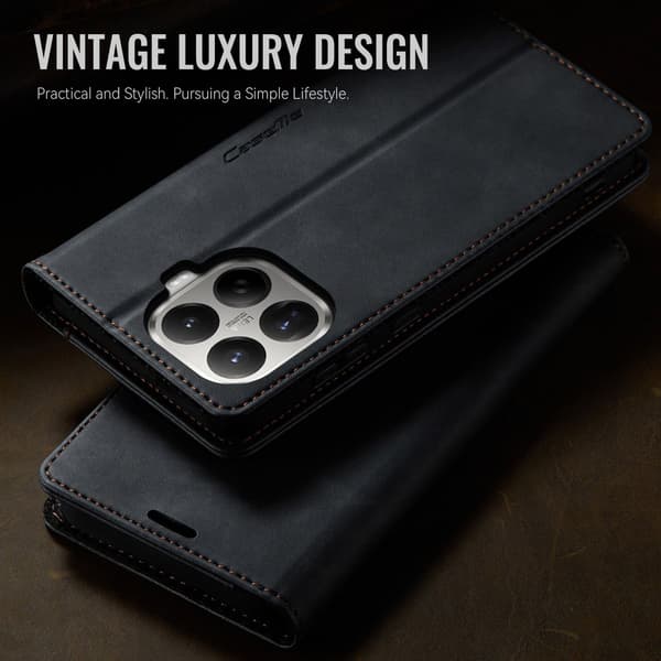 CASEME Til Xiaomi 17T Pungcover Black