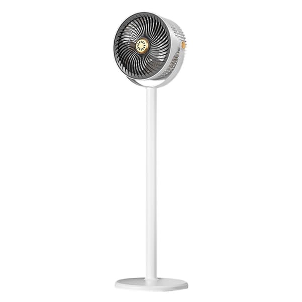 Ventilator, udtrækkelig, USB, skrivebord, gulv, justerbar højde, 5 hastigheder, stor luftstrøm White