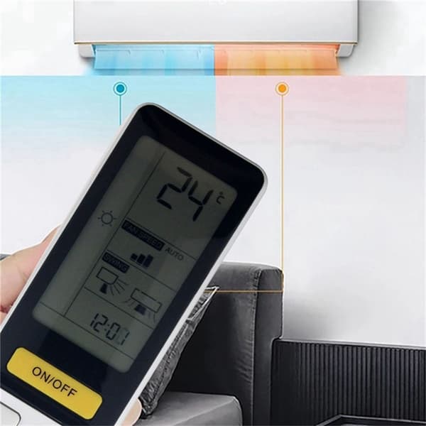 Fjärrkontroll Ersättning för 0010402886W för Haier Air Conditioner Vit