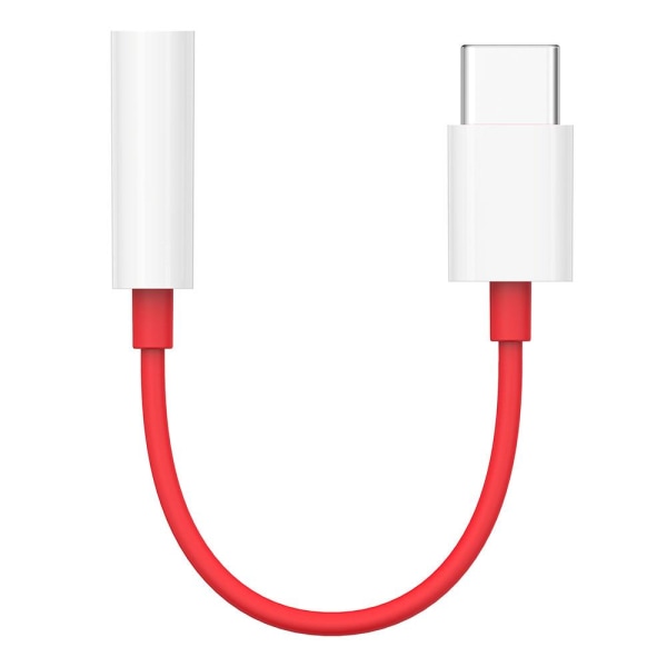 OnePlus USB-C till 3.5mm Audio Adapter Vit
