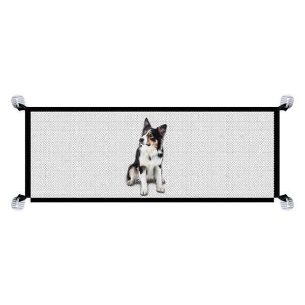 Hopfällbart Staket för hund katt husdjur nätstaket 180*72CM Blå