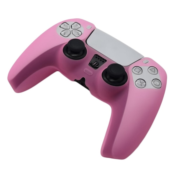 För Sony PlayStation 5 PS5 Silikonfodral Anti-Slip Skydd - Rosa Rosa