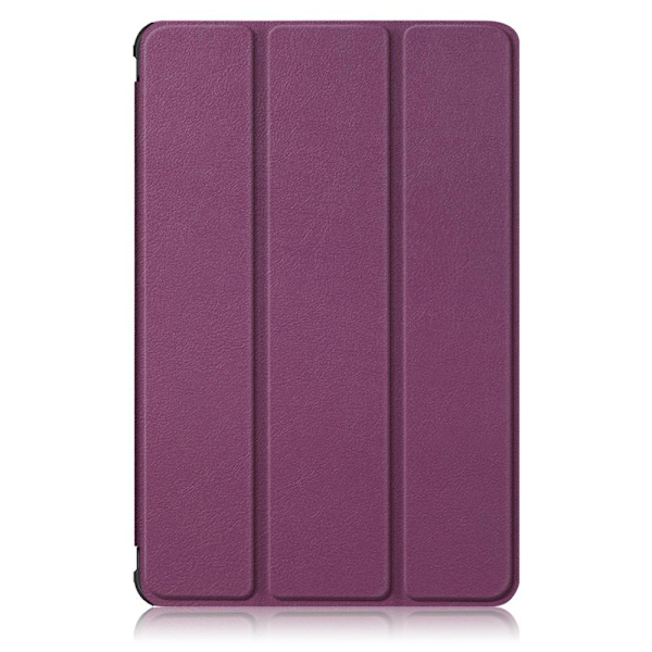 Trifoldet stativ Smart Taske til Samsung Galaxy Tab S7 FE Purple