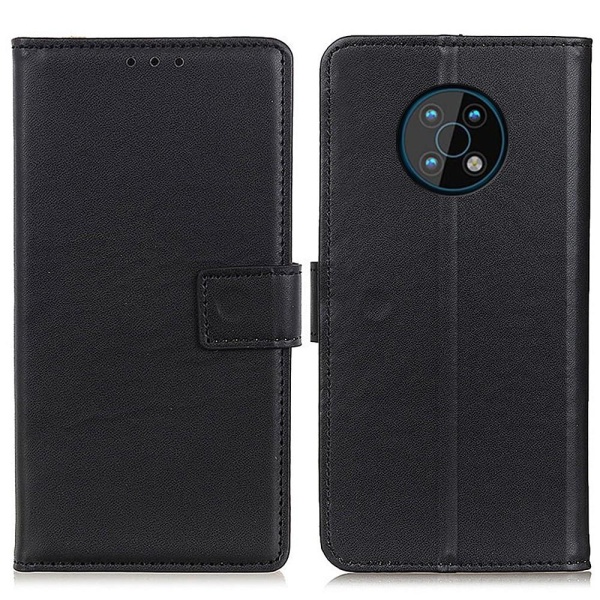 Nokia G50 Plånboksfodral läder  - Svart Svart