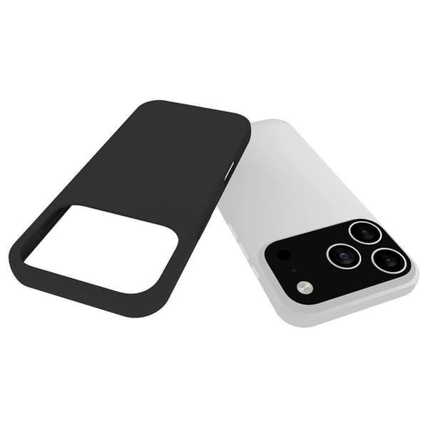 Til iPhone 17 Pro Deksel TPU Bakdeksel - Svart Black
