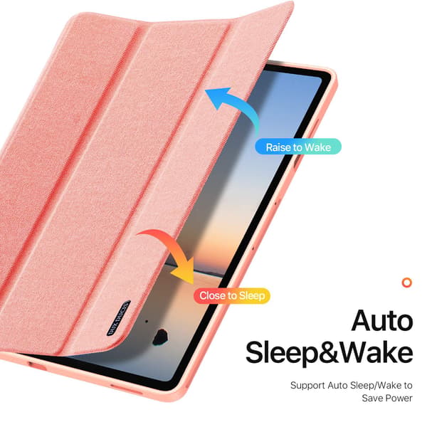 DUX DUCIS Tablettikotelo jalustalla Samsung Galaxy Tab S12+ puhelimelle Pink