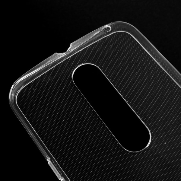 Motorola Moto X Style Slimmat TPU skal TRANSPARANT Transparent