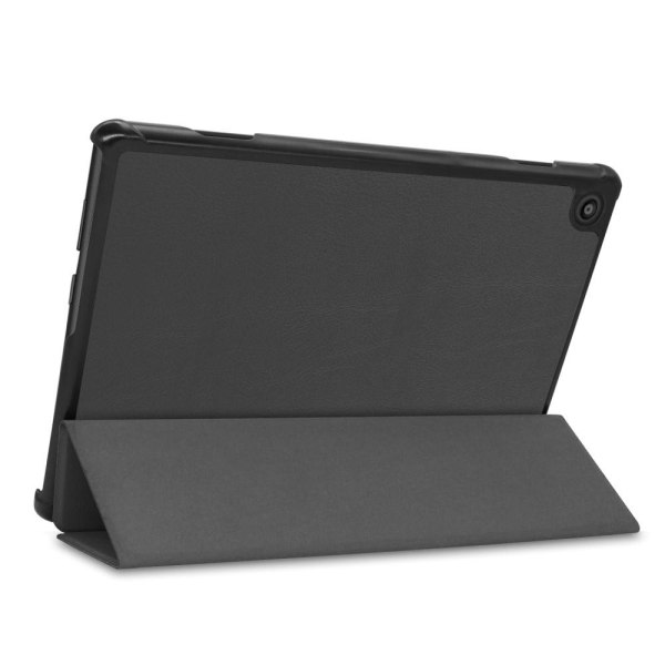 Tri-fold Fodral till Lenovo Tab M10 FHD REL TB-X605FC - Svart Svart