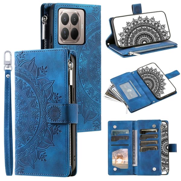 Til Xiaomi 17T Pro Pungcover Mandala Blue