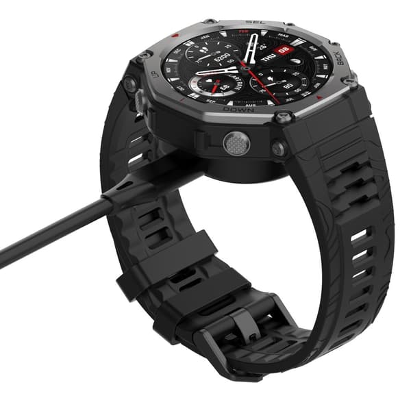 Oplader til Huami Amazfit T-Rex 3 (A2322) / Balance (A2286) Black