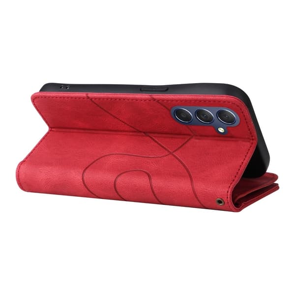 KT Multifunksjons Serie-5 For Samsung Galaxy A16 Telefonveske Red