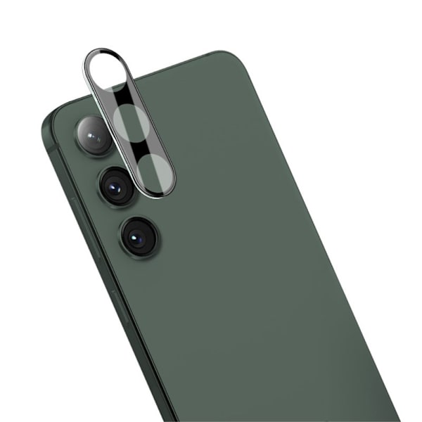 IMAK För Samsung Galaxy S24+ kamera linsskydd härdat glas linsfilm Svart