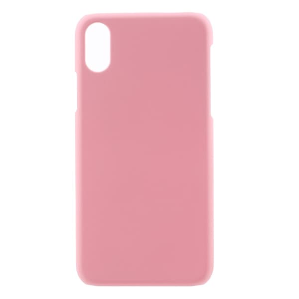 iPhone X/XS Klassisk Gummiert Cover Black