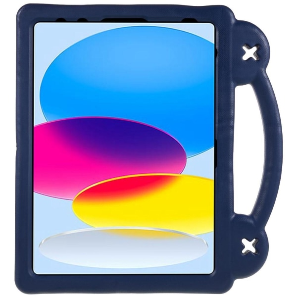 Apple iPad 10.9 2022 Gen 10 EVA Foam Stand Skal Fodral - MörkBlå Mörkblå