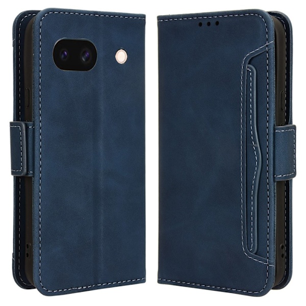 Google Pixel 8a Telefonveske med flere kortlommer Blue