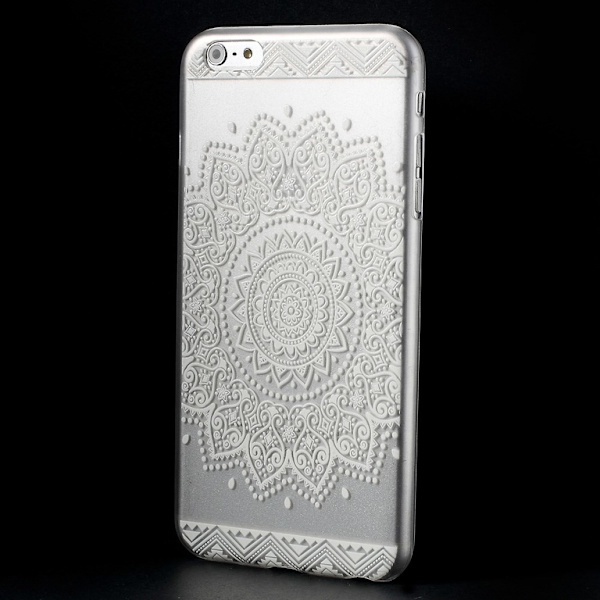 iPhone 6 Plus Skal Mandala Pattern Transparent