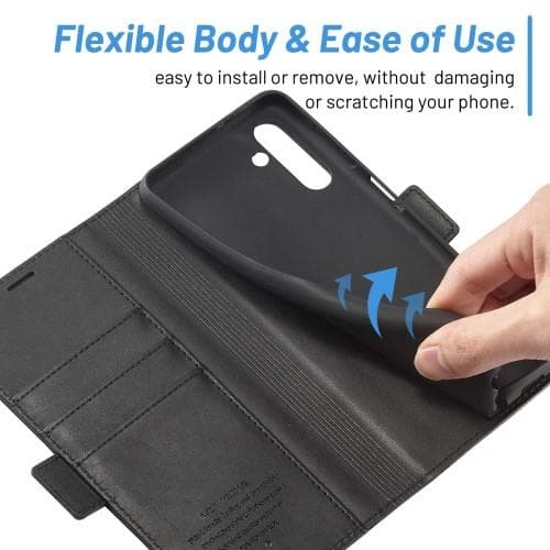 LC.IMEEKE Pung Taske til Samsung Galaxy S23 - Sort Black