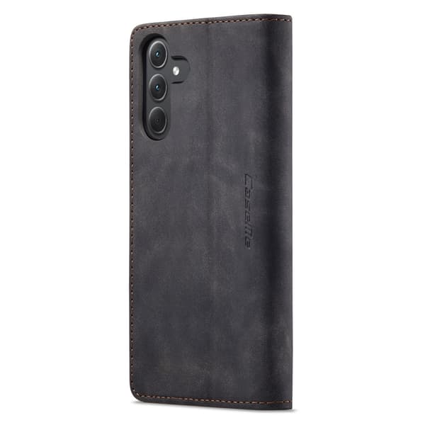 CASEME Retro Pung Taske til Samsung Galaxy A35 - Sort Black