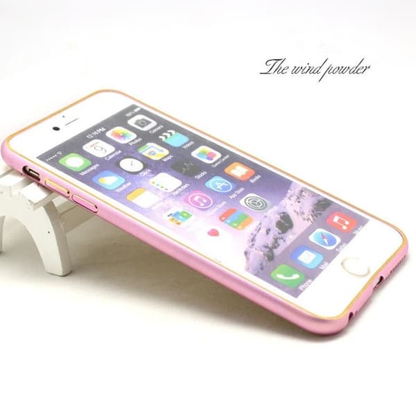Aluminiumbumper för iPhone 6 Plus 5,5" Svart