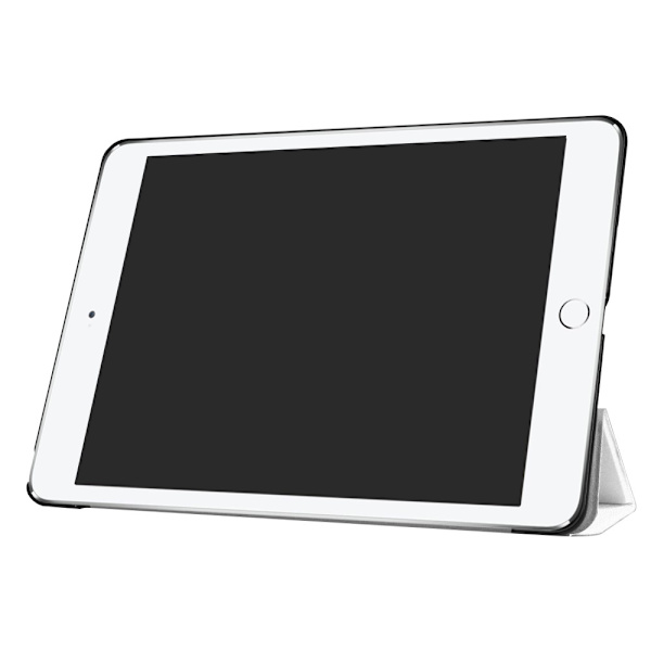 Til iPad 9.7 (2018)/9.7 (2017) Trifoldet etui - Hvid White