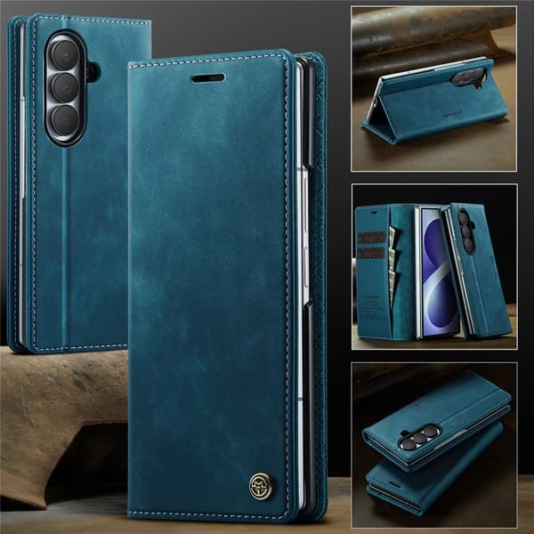 CASEME Telefonplånboksfodral till Samsung Galaxy Z Fold8 Ultra Grön