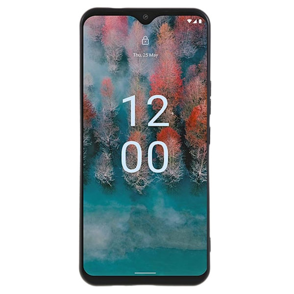 Slim - Fit TPU telefoncover til Nokia C12 - Sort Black