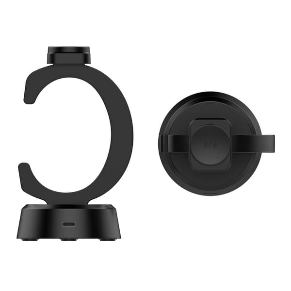 Oplader dock til A Watch Magnetisk oplader Opladningsstander Opladningsdock Black