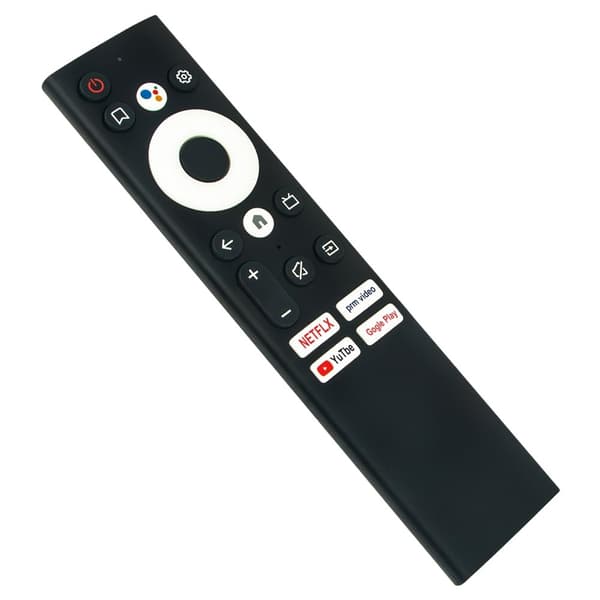 TV-fjernkontroll erstatning for 55Q20 for Skyworth TV med stemmefunksjon Black