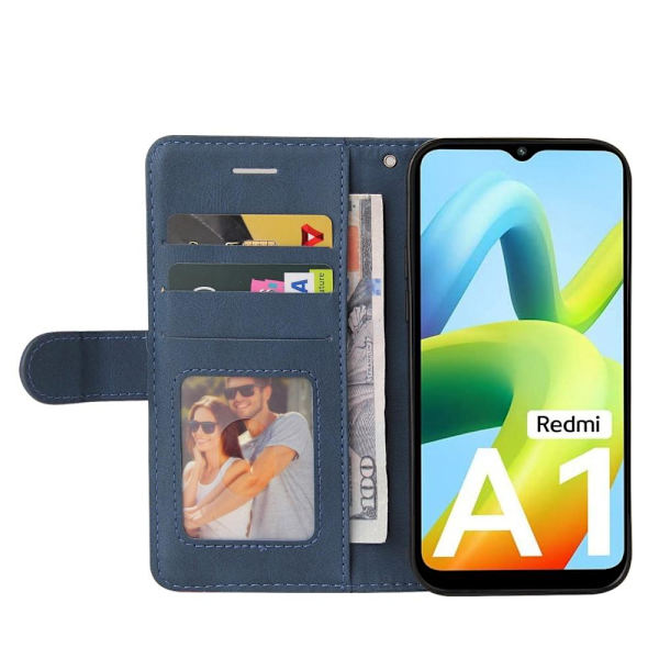 Til Xiaomi Redmi A1 KT-serie-1 dobbeltfarve Blue