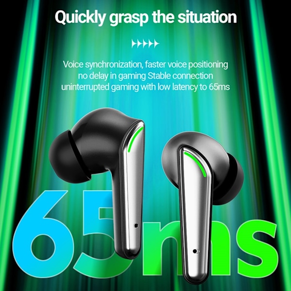 CELEBRAT Kobra Design Bluetooth In-Ear hörlurar Stereo headset - vit Vit