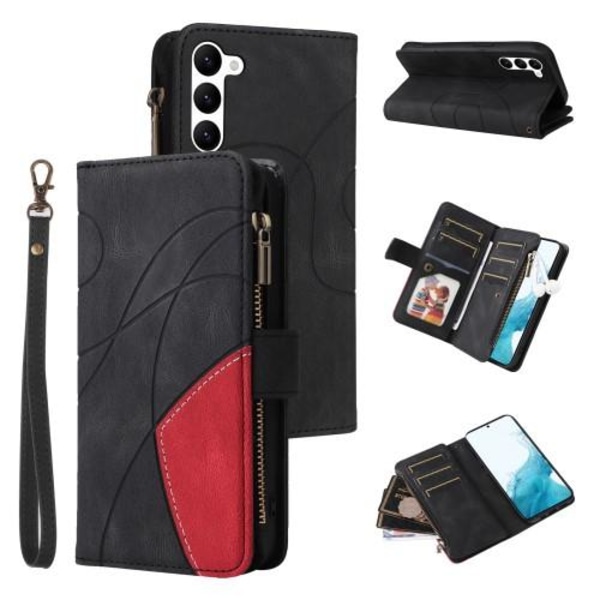 KT Multi-function Series-5 For Samsung Galaxy S23 Plus Phone Case Black