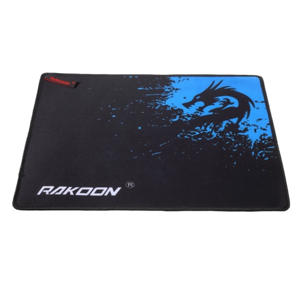 RAKOON Gaming Mouse Pad Hiirimatto, koko: 250x300mm - Blue Dragon Black