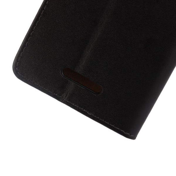 Sony Xperia E4g -lompakkokotelo Black