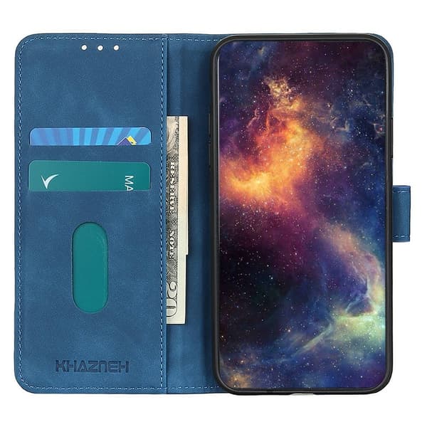Til Samsung Galaxy A37 5G KHAZNEH retro telefoncover Blue