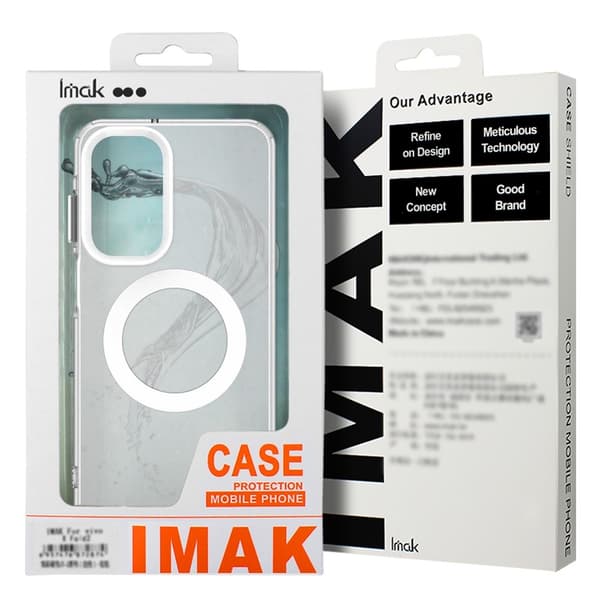 Till Xiaomi Poco M8 Pro 5G / Redmi Note 15 Pro+ 5G / Poco M8 Pro 5G Magnetiskt Mobilskal Vit