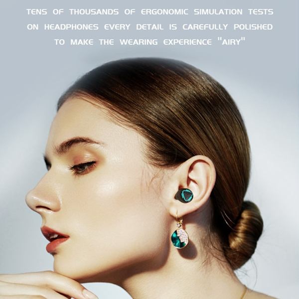 MK47 Mechanical Gaming Bluetooth In-ear Headset - Blå Blå