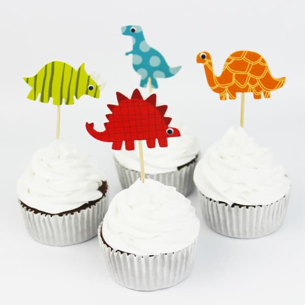 24 styck (6x4) Cupcake Muffins Kaka Dekoration