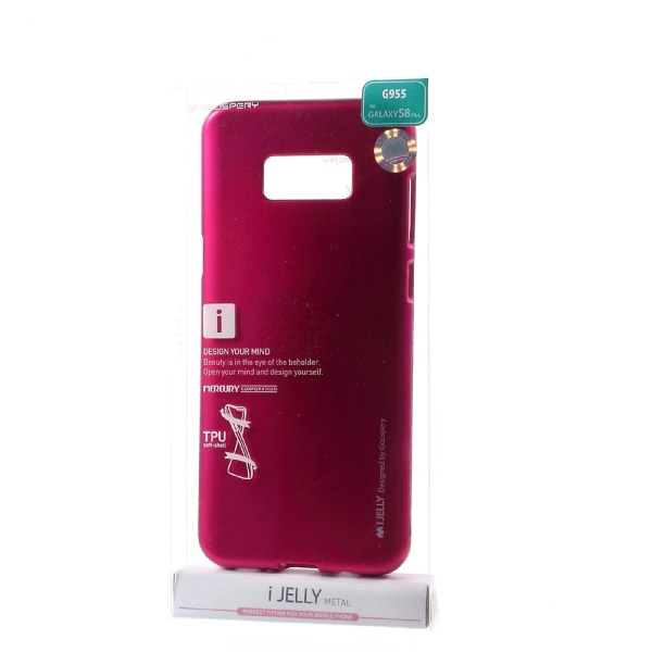 Mercury GOOSPERY Jelly TPU -kotelo Samsung Galaxy S8 Plus - Rose