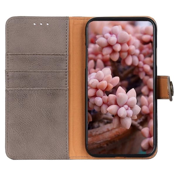 KHAZNEH Motorola Moto G 5G 2022 Plånboksfodral - Khaki Khaki