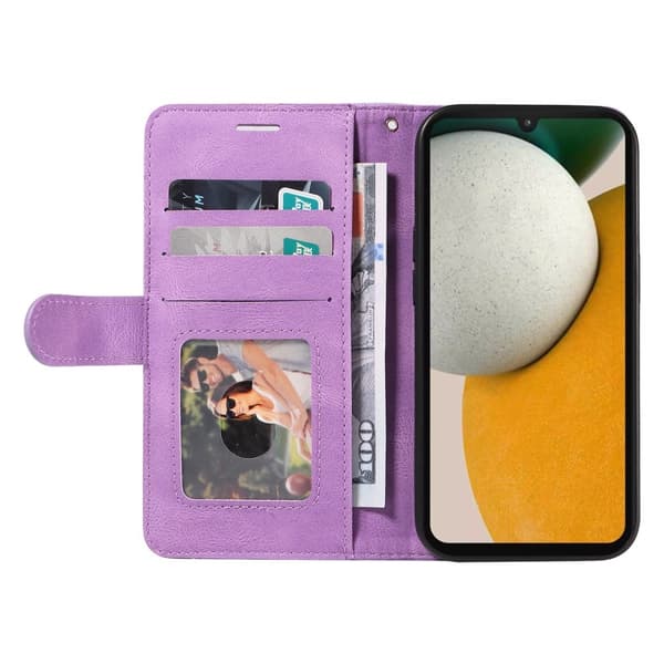 Til Samsung Galaxy A15 KT - serie - 1 dobbeltfarve Purple