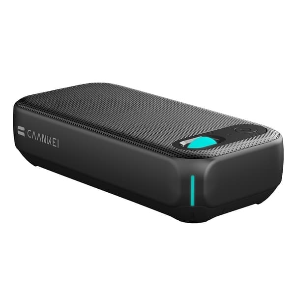 Konferansehøyttaler RGB-lys USB-C kablet datamaskinhøyttaler med mikrofon Black
