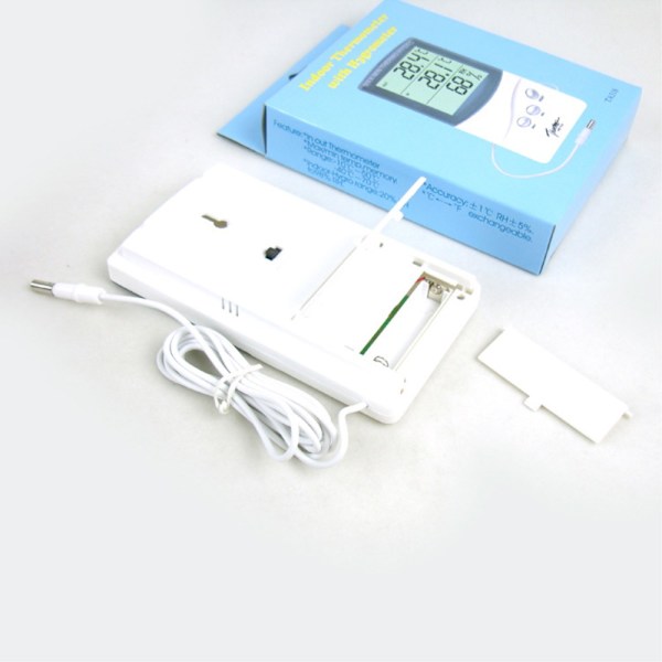 Inomhus & utomhus Termometer Hygrometer TA318